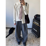 现货~泡泡纱美式条纹衬衫男CS34-P55，男装衬衫，电商A330-1