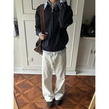 老钱风假两件哈灵顿夹克外套男JK121-P108，男装夹克，电商A330-1