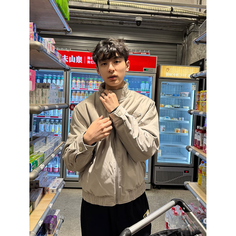 25/冬季~毛领哈灵顿棉服保暖上衣活页分割YY62-P118,男装棉衣,电商A330-1