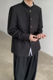 ~新中式立领西装男中山装西服XZ05-P98控128，男装西服，电商A330-1