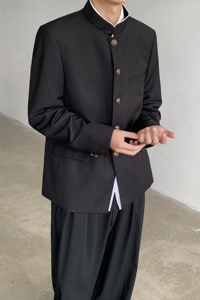 ~新中式立领西装男 中山装西服 XZ05-P98 控128图片