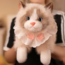 仿真猫咪玩偶送女孩毛绒玩具小猫公仔抱睡布娃娃儿童安抚生日礼物