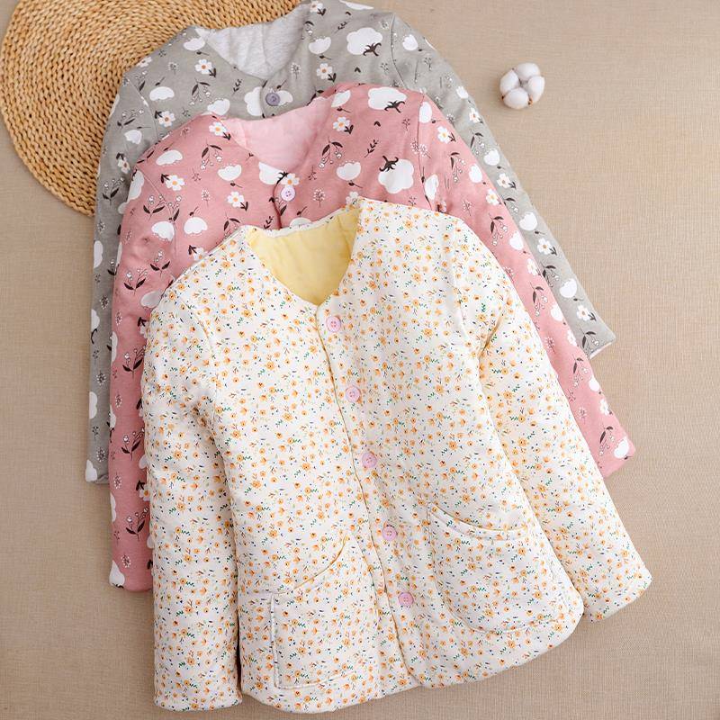 纯棉花内胆贴身小棉袄 女修身夹棉棉衣 女士薄棉保暖内穿棉服冬装