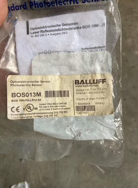 巴鲁夫光电传感器BOS013M,BOS18M-PA-LR-议价