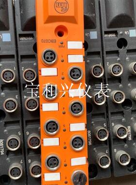 IFM易福门 EBC070 引线式M8传感器分线盒中