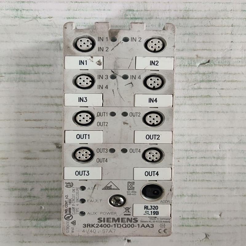 西门子3RK2400-1DQ00-1AA3成色如图，(询价）