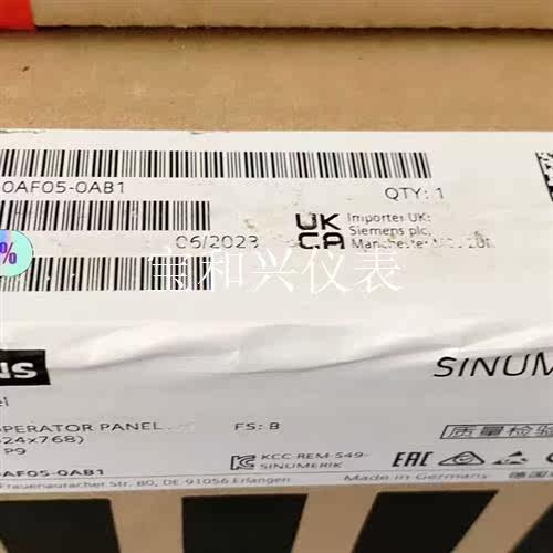 西门子6FC5203-0AF05-0AB1