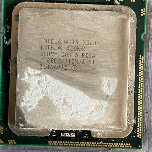 intel英特尔服务器CPU X5687 拆机cpu 正常使( 议价）