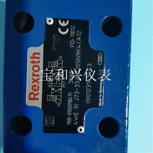 rexroth力士乐 4WE 10 J73-33/CG205