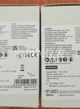 3LD2530-0TK11,西门子开关