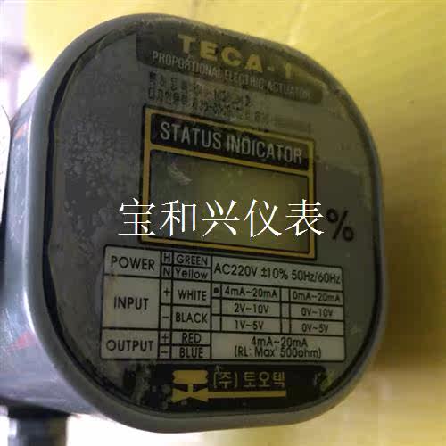 韩国TOOTEC TECA2-1P035-15A  比例电动