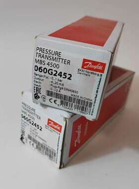 丹佛斯压力变送器MBS4500060G2452两台
