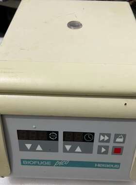 Heraeus德国贺利氏D37520离心机,通电烧保险,当-议价