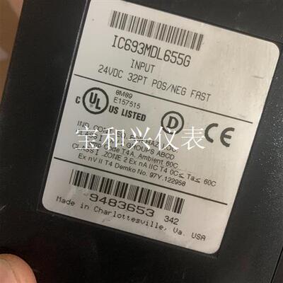 美国GE模块IC693MDL655G有6只