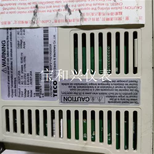 东元伺服器  JSDEP-20A  拆机  九成新  功力包