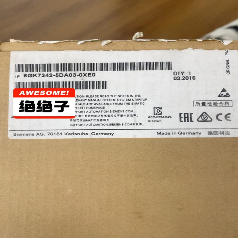 6GK7342-5DA03-0XE0,原装正品仅开封(询价)