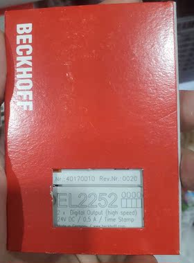 倍福模块El2252没有使用过的一个有需要可以直