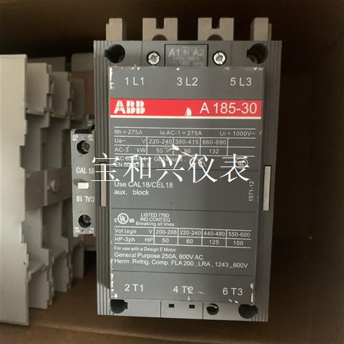 ABB接触器A185-30 AF580-30交流接触器成色很