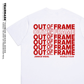 FRAME演唱会周边t恤夏季 男女同款 2025卫兰OUT 短袖 衣服厦门站