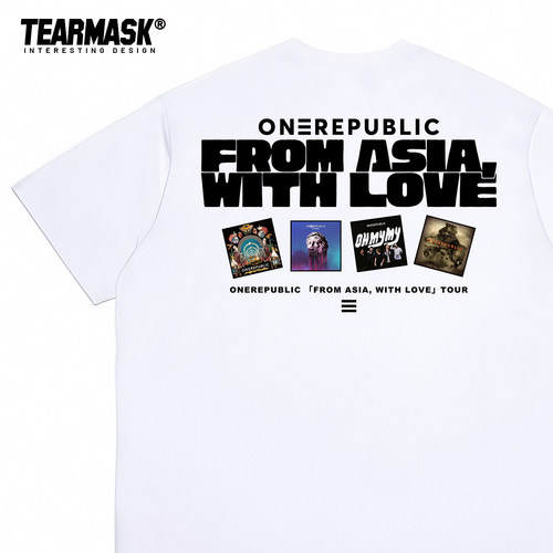 onerepublic一体共和演唱会t恤