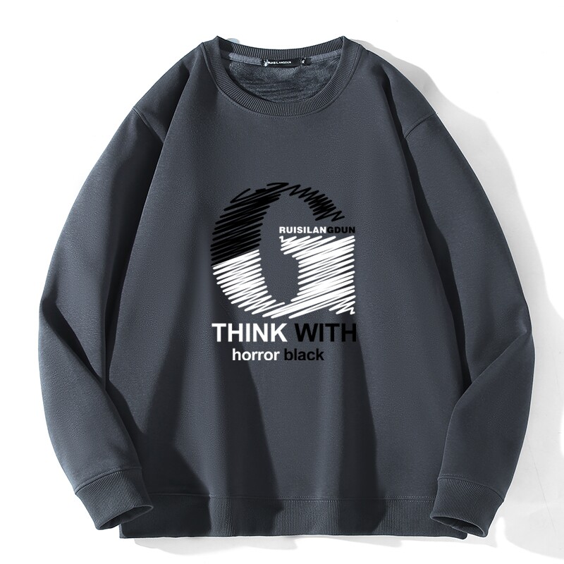 秋冬加肥加大码圆领男卫衣加绒加厚纯棉长袖上衣宽松休闲潮流保暖,男装,卫衣,淘宝优惠券,粉丝福利购,淘宝优惠卷