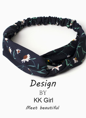 复古法式夏季百搭头饰外出洗脸绑发薄束发带2026年新款女夏天头带