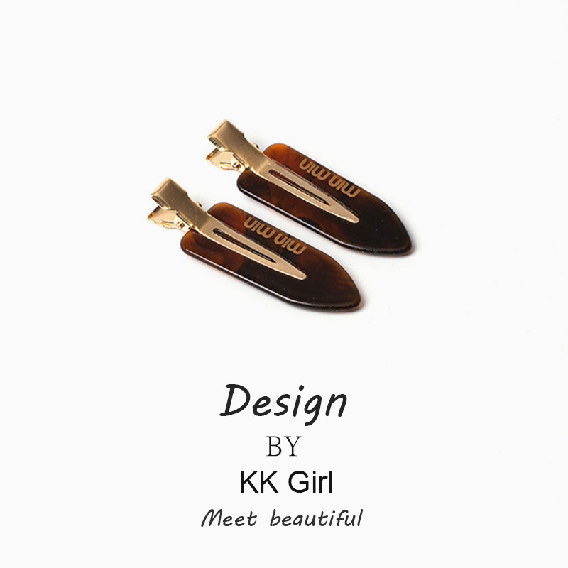 无痕发夹边夹侧边碎发夹前额刘海