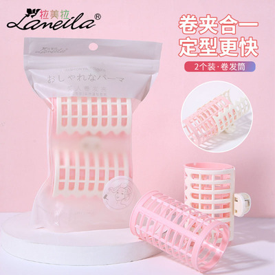 刘海卷发筒定型夹女大波浪懒人蓬松打理工具八字空气刘海固定神器