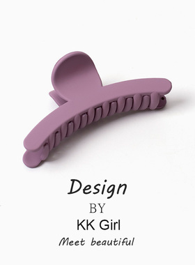 发夹网红2026年新款女夏后脑勺夹子高级感大号盘发抓夹头饰鲨鱼夹