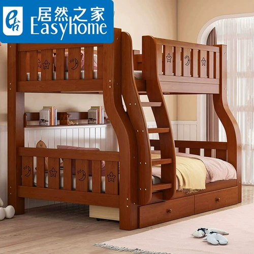 恋世 Двухъярусная кровать, двухъярусная кровать, двухъярусная кровать, двухъярусная кровать, маленькая квартира, комбинированная двухъярусная кровать, детская кровать, двухъярусная детская кроватка