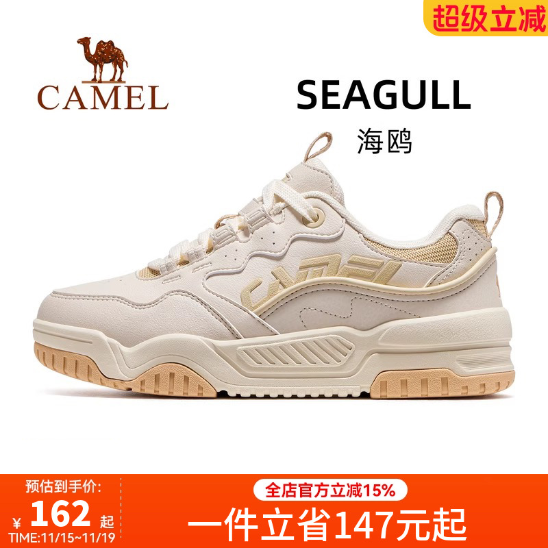 骆驼海鸥运动鞋女款2025秋季新款鞋子女鞋防滑透气休闲鞋板鞋女士