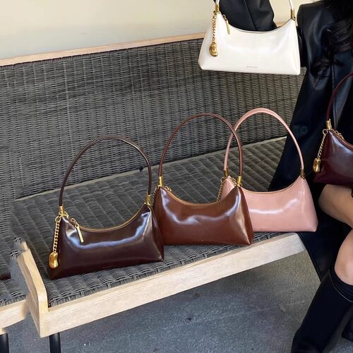 月牙腋下包女小众手提中古单肩包