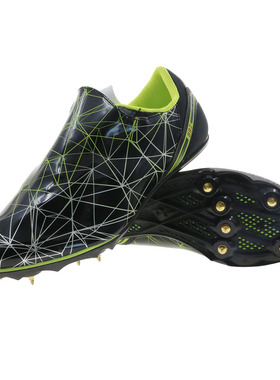 辛逸892短跑钉鞋 轻便拉链酷炫短跑鞋 田径钉子鞋男短跑训练鞋