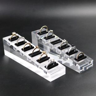 厂家直销亚克力展示架珠宝首饰戒指展示道具戒指座有机玻璃陈列架