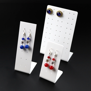 亚克力展示架珠宝首饰耳环耳钉收纳陈列架饰品耳饰小道具拍摄板