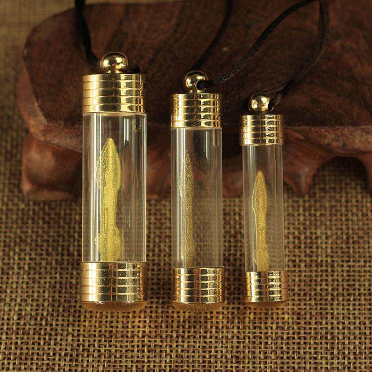 尼泊尔透明智慧剑嘎乌盒楞严咒吊坠挂件可装舍利子甘露丸新款