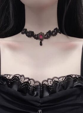 暗黑漫展cosplay复古颈链锁骨choker项链脖子饰品配饰项圈配饰