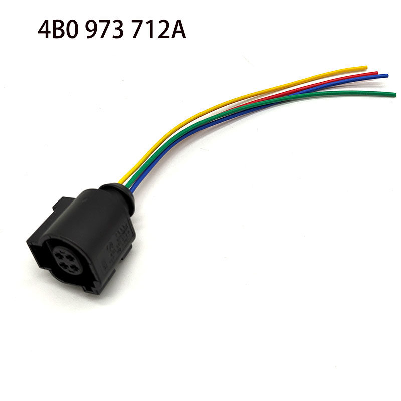 4B0 973 712A 适用大众奥迪水温水平液位传感器4P插头汽车零配件