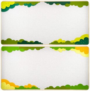 幼儿园小学教室黑板报布置儿童房文化墙边框布贴画春天绿色系墙贴