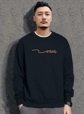 HANDIAN卫衣男士春秋款2024新款潮牌ins潮流加绒长袖上衣冬季外套