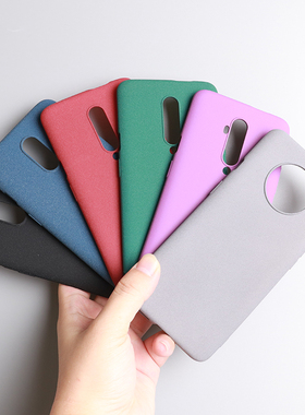 适用1+7pro手机壳一加7tpro奶奶灰色一加七磨砂防滑耐脏软硅胶套1+7全包摄像头防摔圆弧边