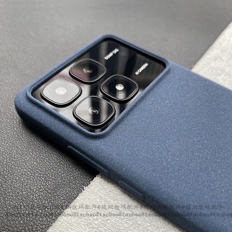 适用红米K70手机壳RedmiK70Pro硅胶软壳全包防摔K70至尊版磨砂不沾指纹简约高颜值个性小众纯色大孔火山口