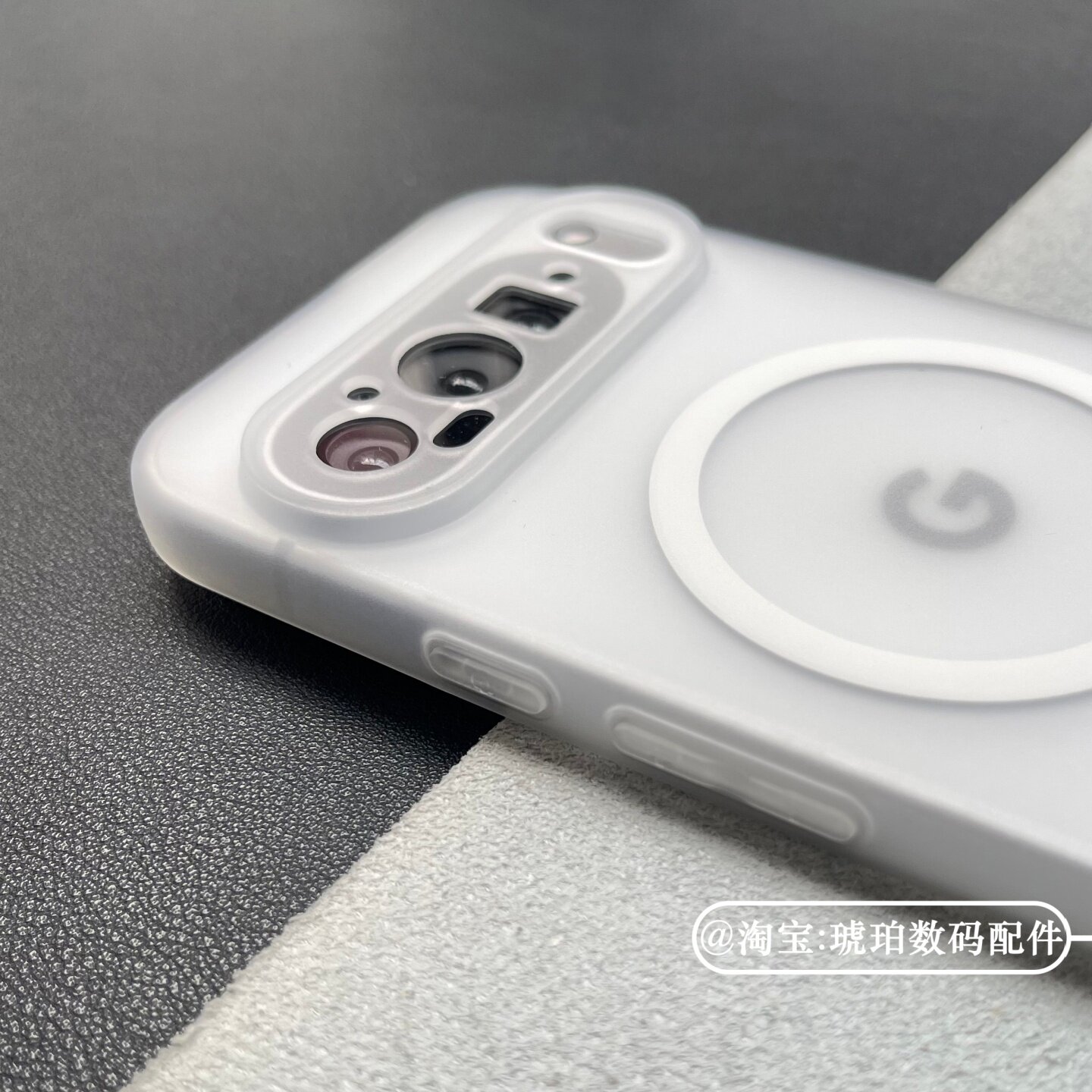 适用谷歌GooglePixel10proXL手机壳Pixel9磁吸TPU硅胶软壳Pixel8保护套磨砂半透明黑白色简约轻薄全包圆边7/6