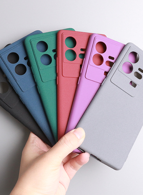 iQOO12/iQoo11S/10秋冬ins奶奶灰色Neo6se适用vivoiQOONeo7手机壳iQOO13磨砂防指纹5s软硅胶套Neo8/Neo9SPro+