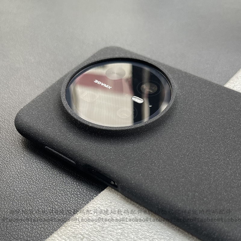适用华为mate70RS非凡大师手机壳硅胶软壳Mate70Pro+大孔火山口Mate60磨砂防指纹手汗Mate50简约小众经典黑色