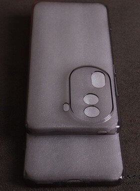 适用OPPOReno12手机壳Reno11Pro半透明黑色不发黄硅胶软壳Reno14Pro保护套Reno9/8镜头全包Reno13圆弧边防摔