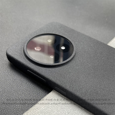 磨砂软壳适用一加13T手机壳大孔火山口Ace5Pro经典黑色OnePlus硅胶轻薄防滑1+15颗粒感防指纹全包保护套Ace6