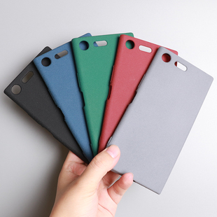 适用索尼Xperia Premium手机壳磨砂灰防滑G8142硅胶XZ2软套XZS全包防摔纯色防指纹