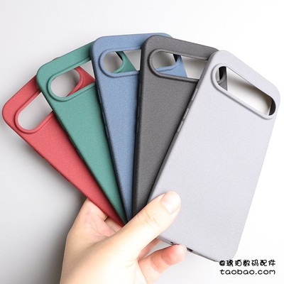 适用谷歌Pixel9Pro手机壳磨砂防指纹硅胶软壳Pixel9全包防摔保护套Pixel10proXL简约纯色防滑商务Pixel9ProXL