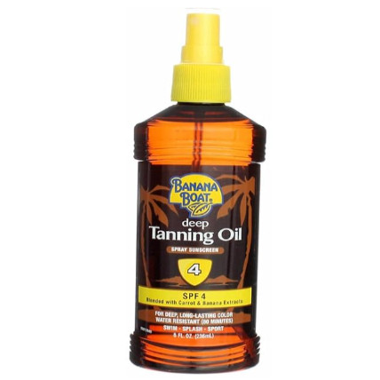 美国香蕉美黑防晒油喷雾spf4 户外晒黑美黑小麦古铜健康肤色,美容护肤/美体/精油,面部美黑霜/膏/油/精华,淘宝优惠券,粉丝福利购,淘宝优惠卷